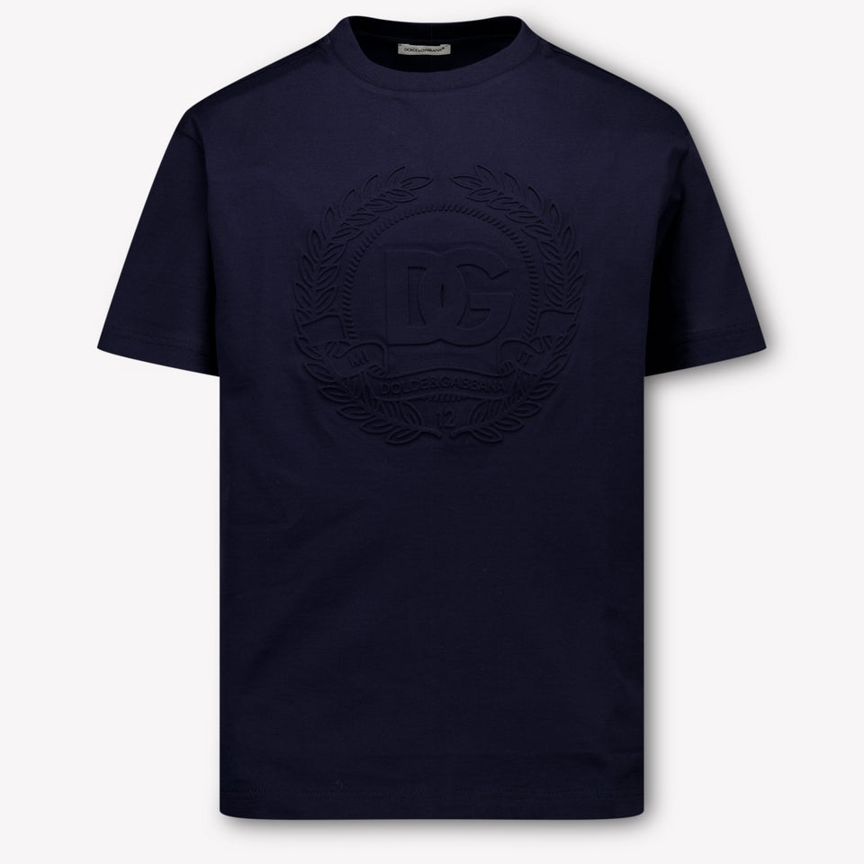 Dolce & Gabbana Kids Boys  T-Shirt Navy