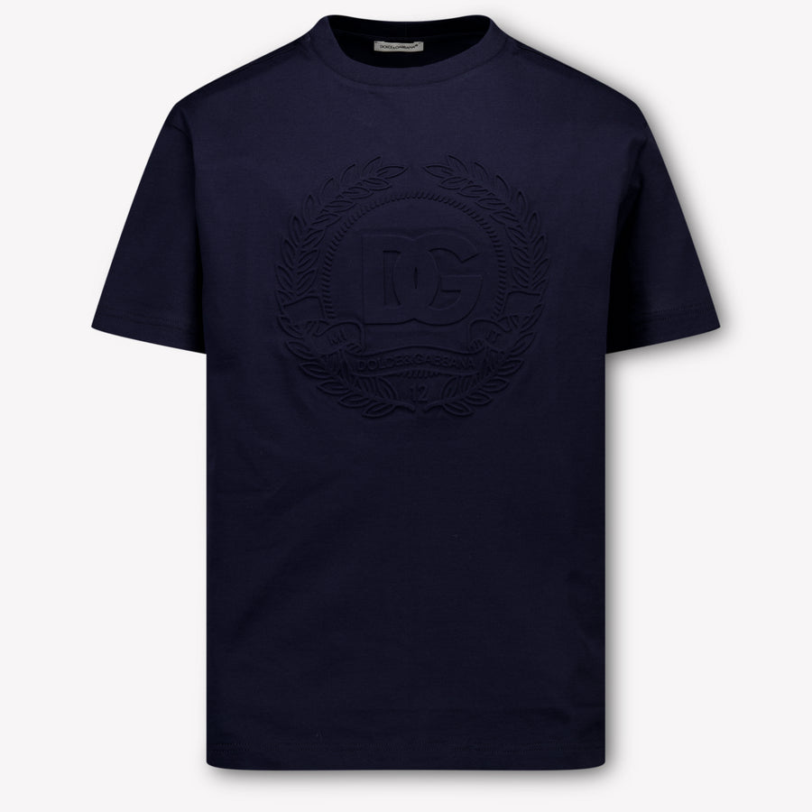 Dolce & Gabbana Kids Boys  T-Shirt Navy