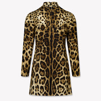 Dolce & Gabbana Kids Girls Dress Brown