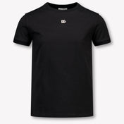 Dolce & Gabbana Kinder Meisjes T-Shirt In Zwart