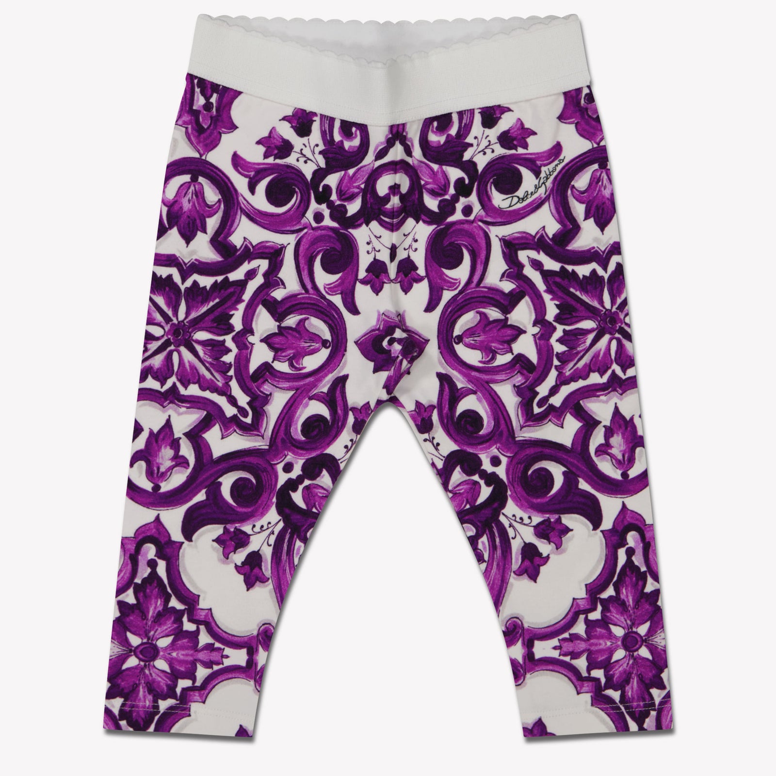 Dolce & Gabbana Baby girls leggings in White