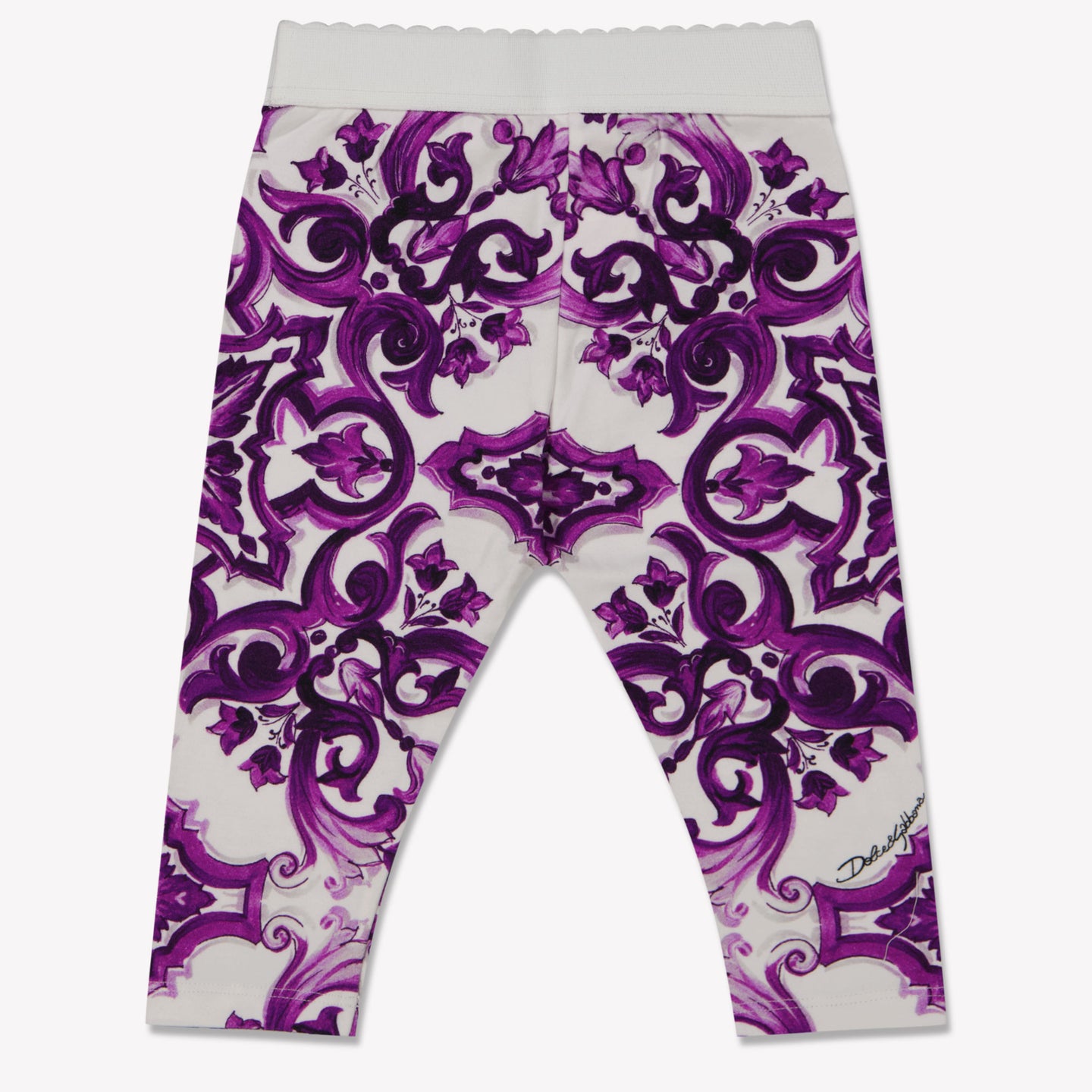 Dolce & Gabbana Baby Meisjes Legging In Wit