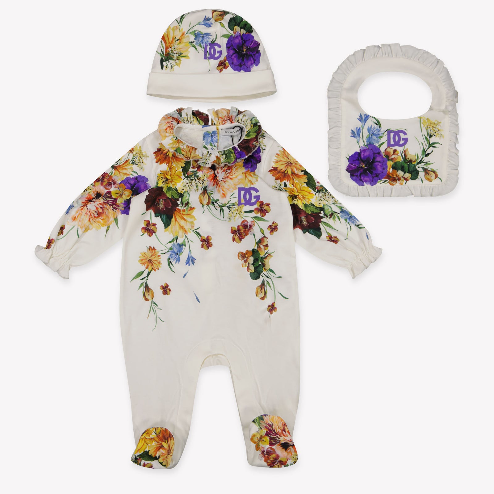 Dolce & Gabbana Baby girls Playsuit In White