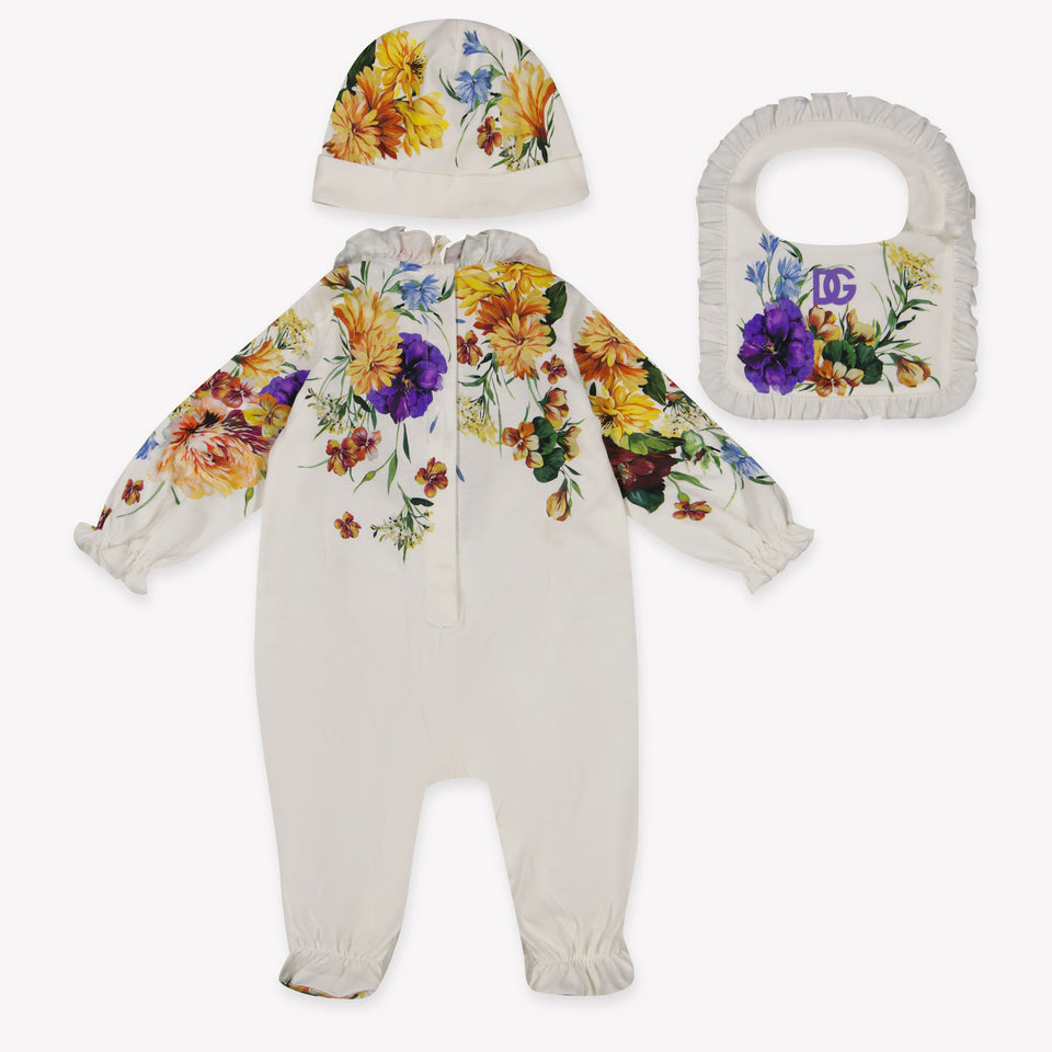 Dolce & Gabbana Baby girls Playsuit In White