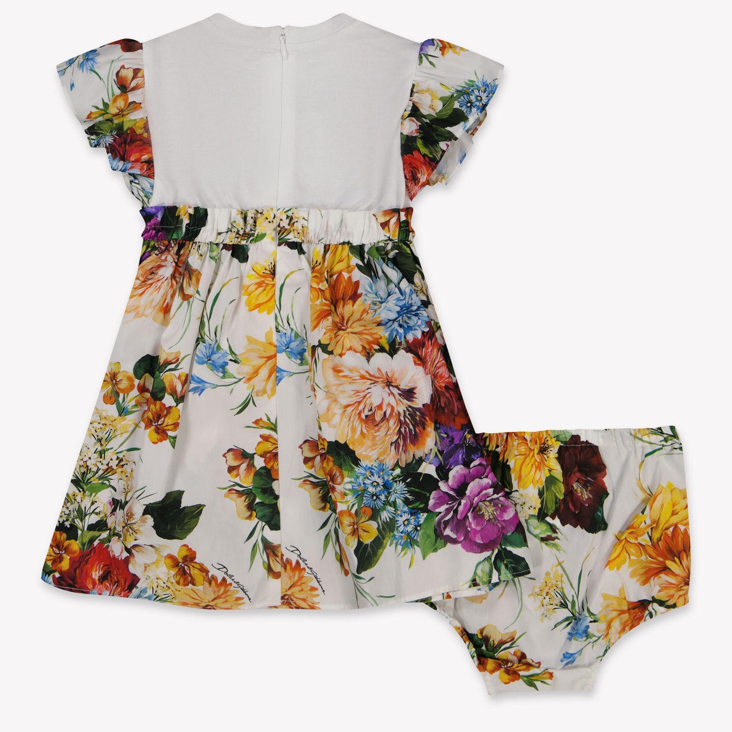 Dolce & Gabbana Baby Girls Dress In White