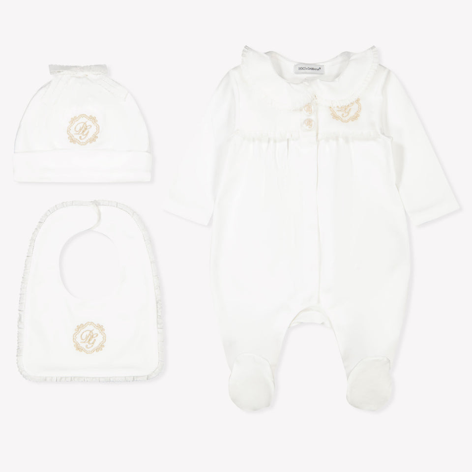 Dolce & Gabbana Baby Meisjes Boxpakje In Wit