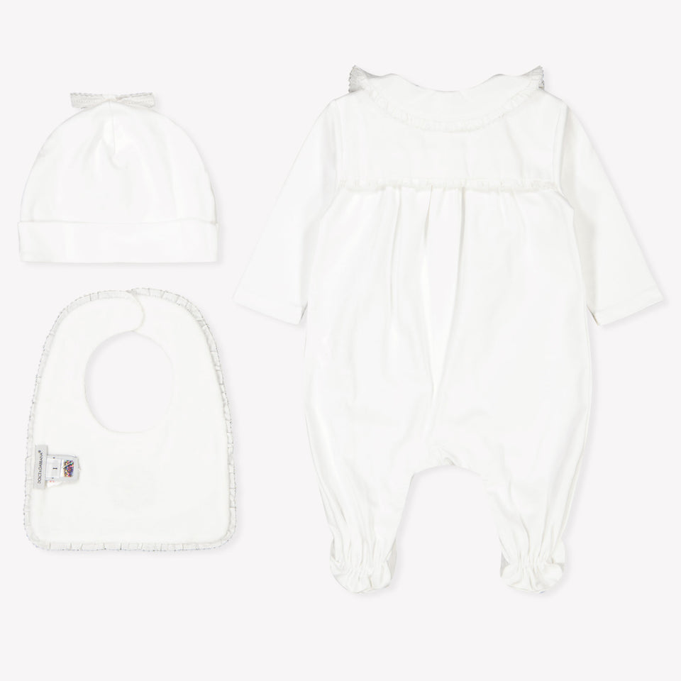 Dolce & Gabbana Baby Meisjes Boxpakje In Wit