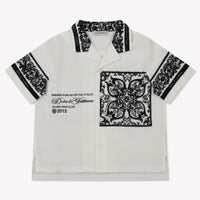 Dolce & Gabbana Baby Jongens Polo In Wit