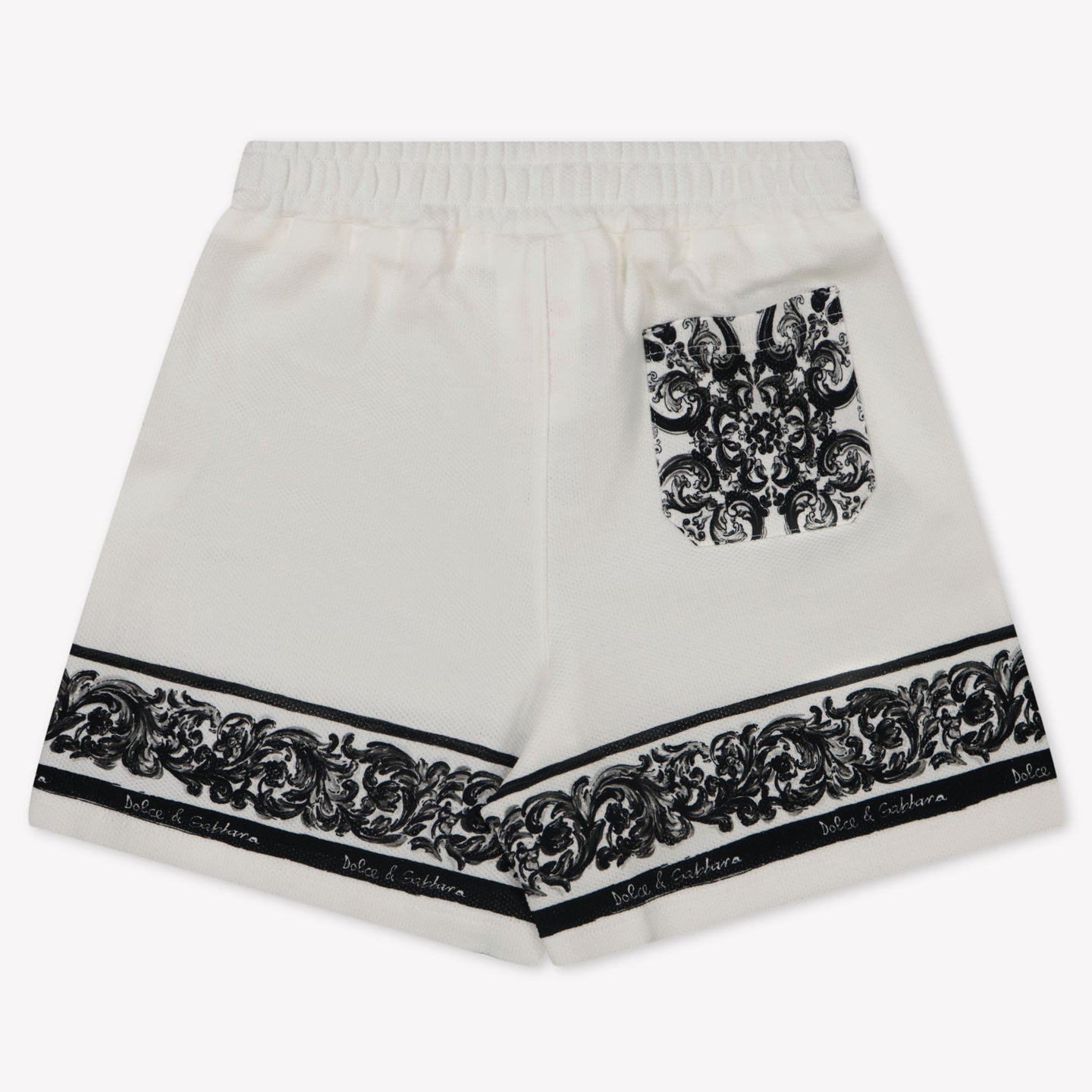 Dolce & Gabbana Baby Jongens Shorts In Wit