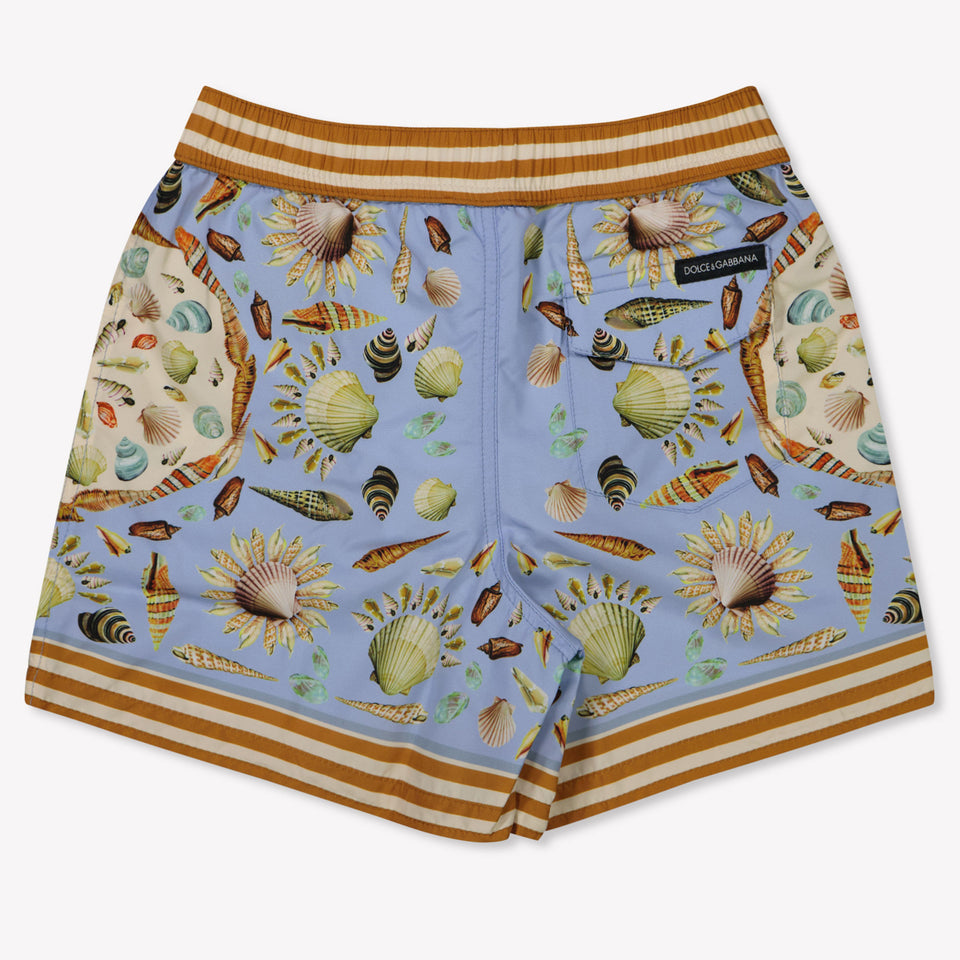 Dolce & Gabbana Baby guys Swimwear In Light Blue
