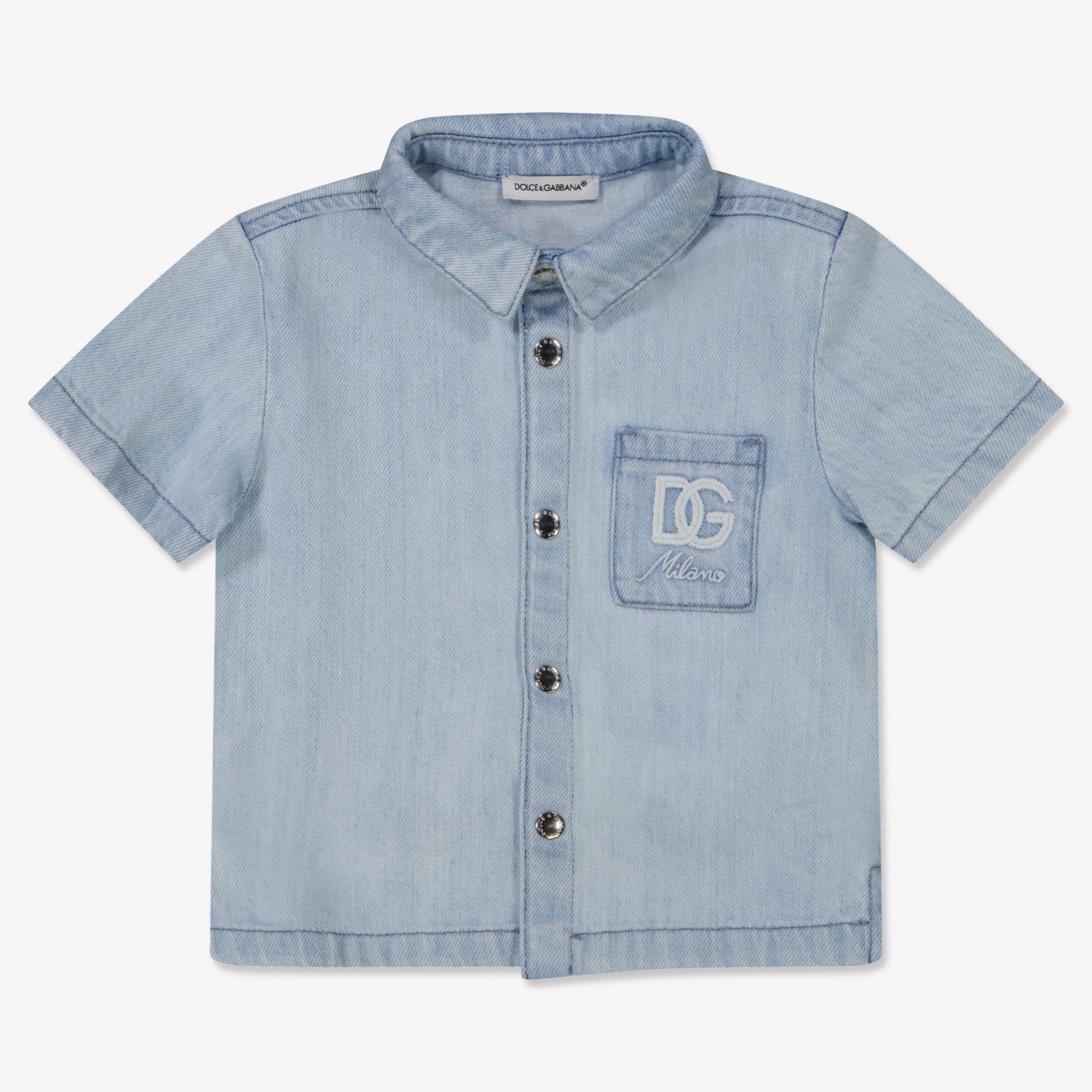 Dolce & Gabbana Baby Jongens Blouse In Licht Blauw