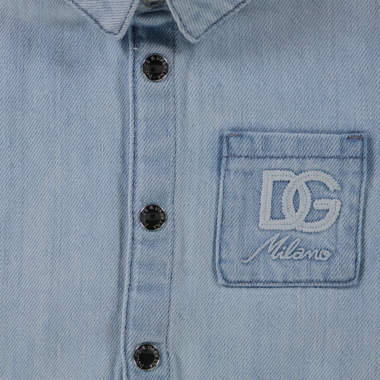 Dolce & Gabbana Baby Jongens Blouse In Licht Blauw