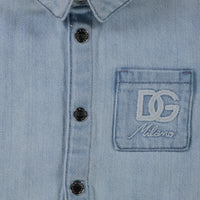 Dolce & Gabbana Baby Boys Blouse  Light Blue
