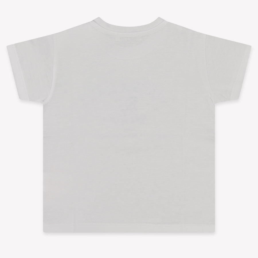 Dolce & Gabbana Baby Jongens T-Shirt In Wit