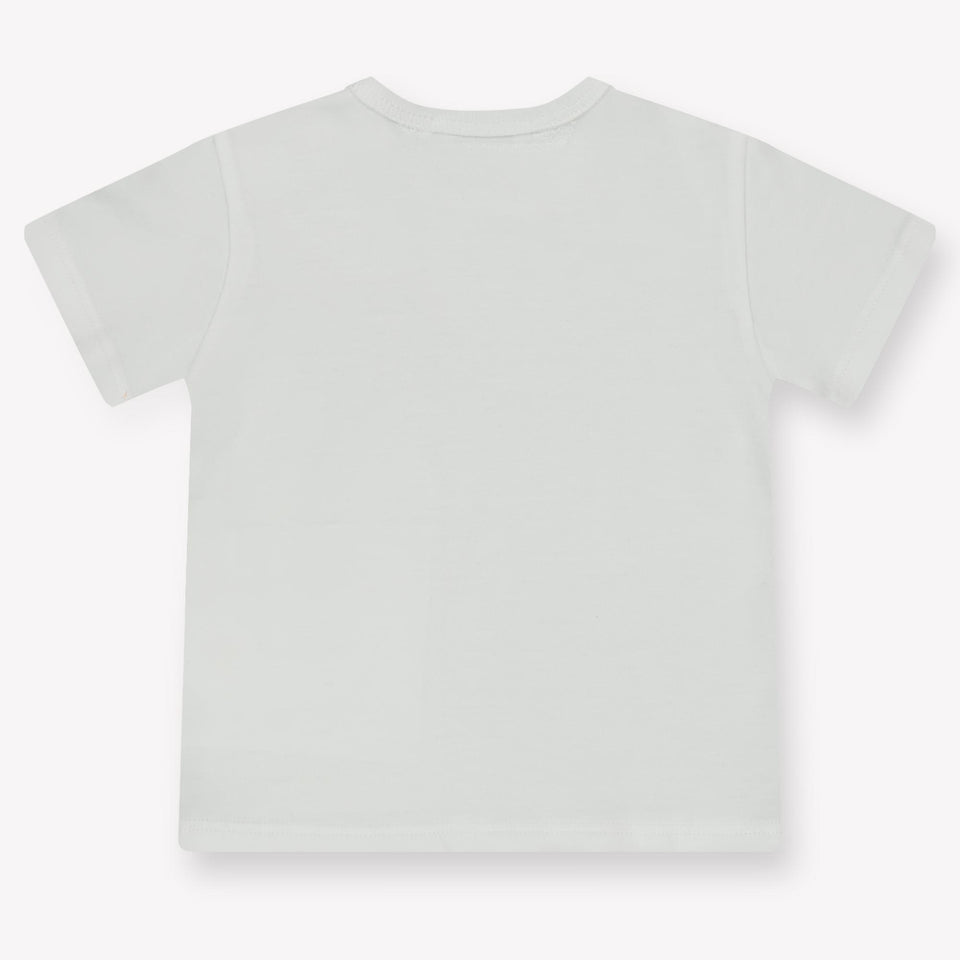 Dolce & Gabbana Baby Jongens T-Shirt In Wit