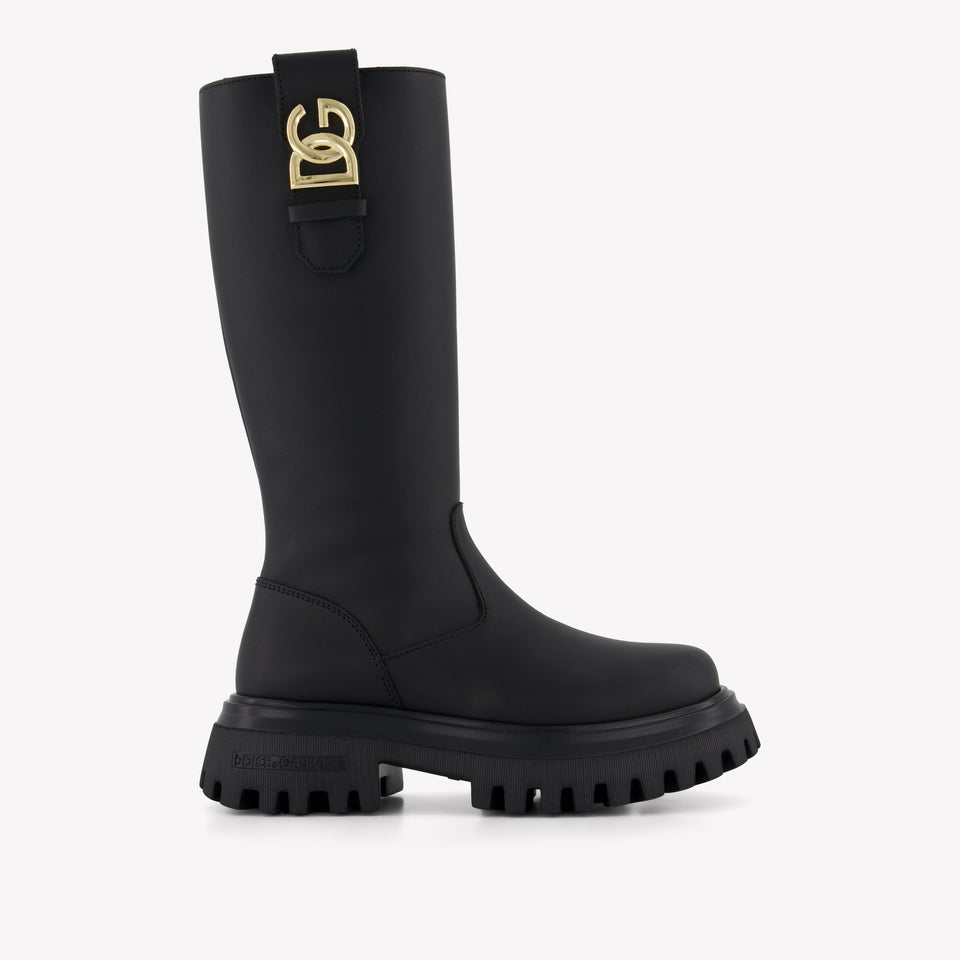 Dolce & Gabbana Girls Boots  Black
