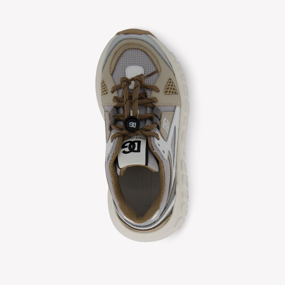 Dolce & Gabbana Unisex Sneakers  Beige