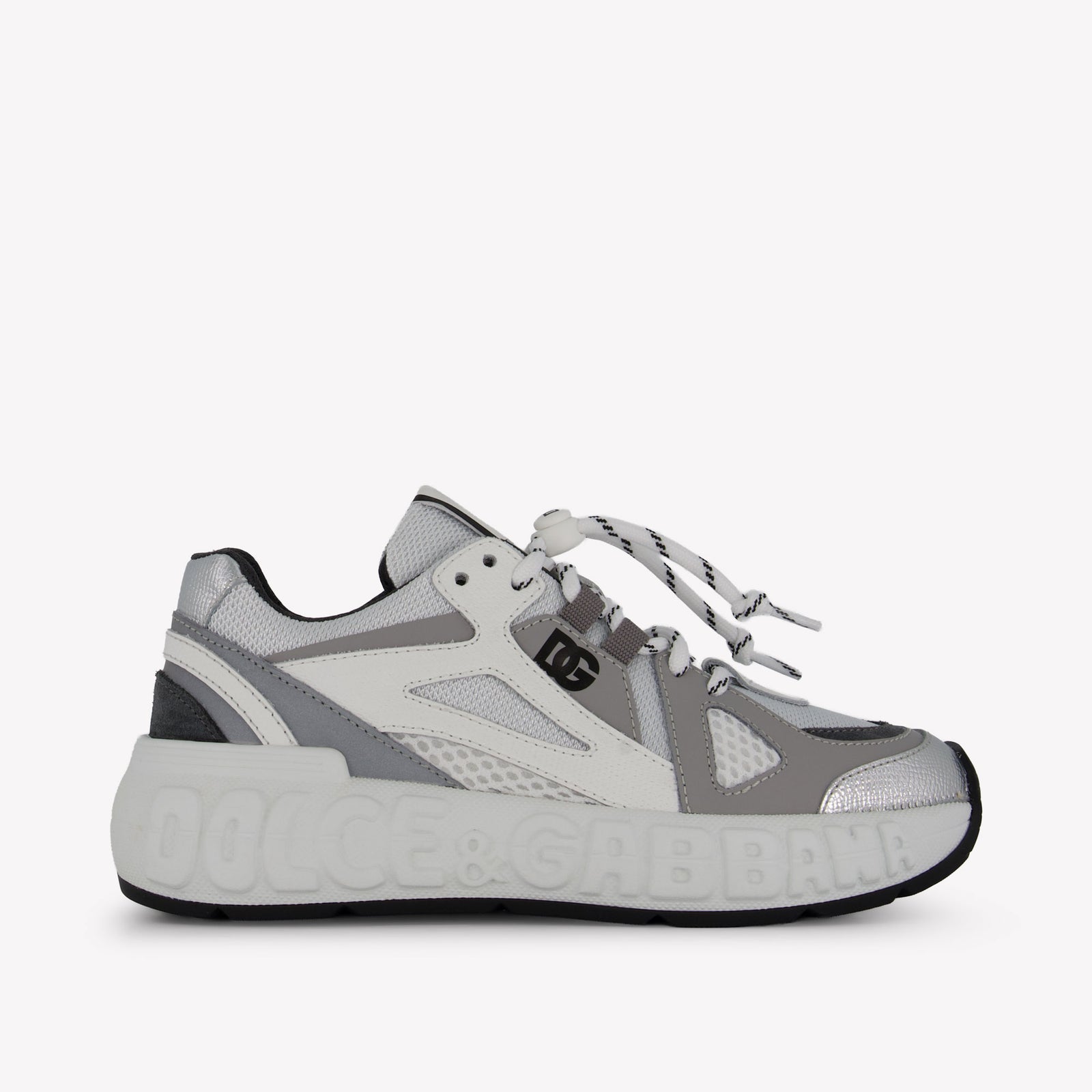 Dolce & Gabbana Unisex Sneakers  Silver