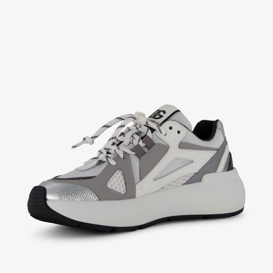 Dolce & Gabbana Unisex Sneakers  Silver