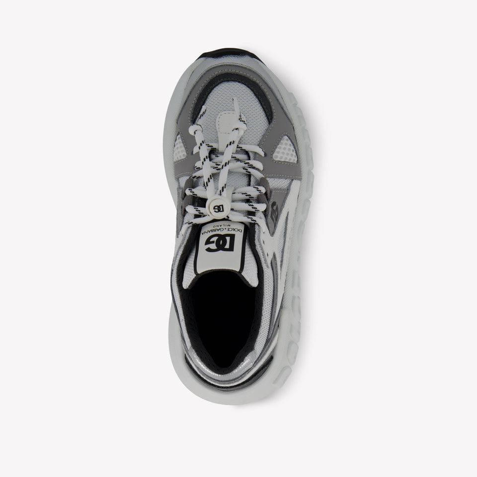 Dolce & Gabbana Unisex Sneakers  Silver