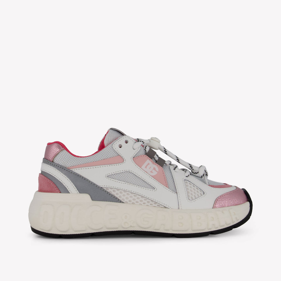 Dolce & Gabbana Unisex Sneakers  Light Pink