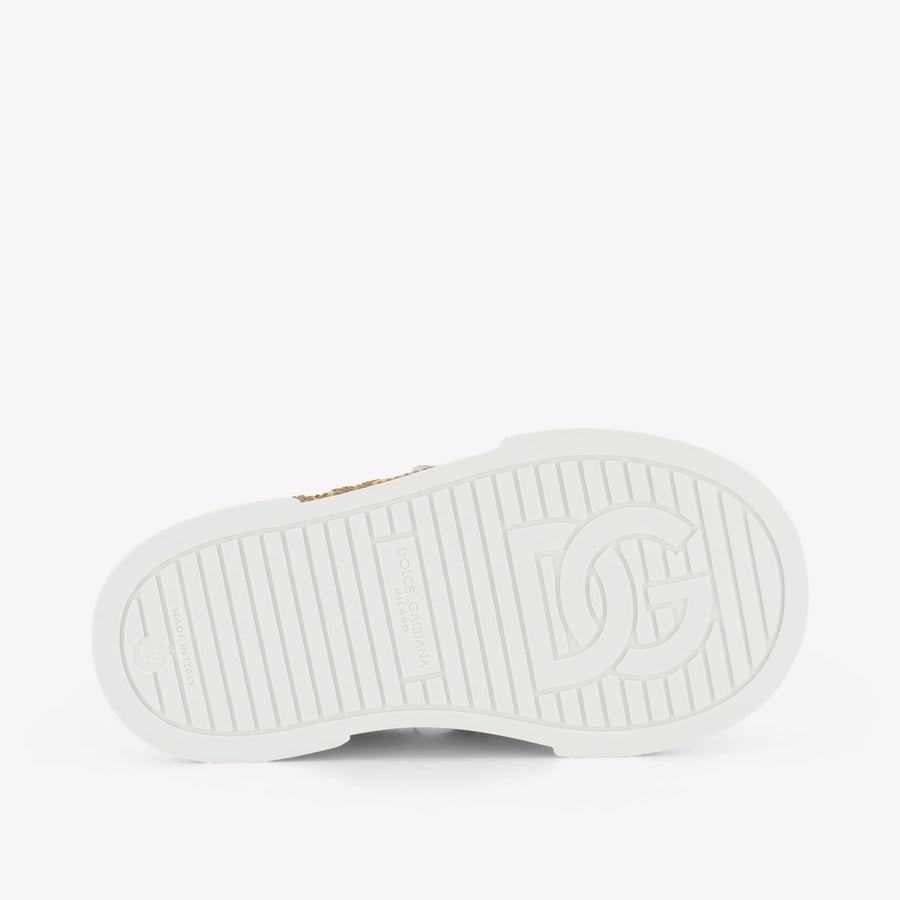 Dolce & Gabbana Meisjes Sneakers In Wit
