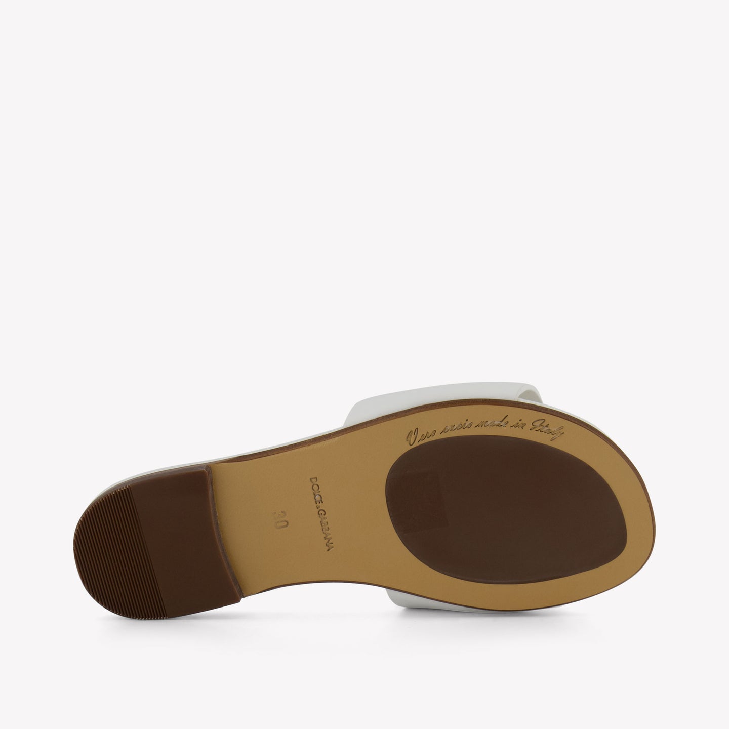 Dolce & Gabbana Meisjes Slippers In Wit