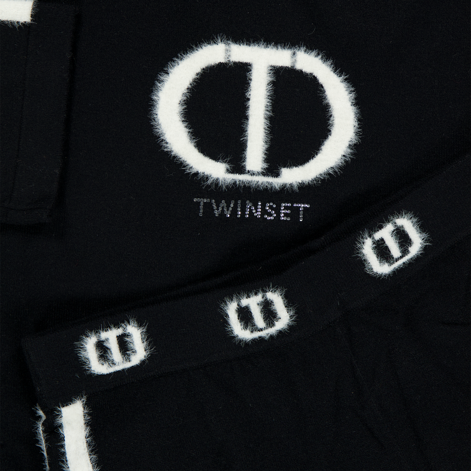 Twset Kids Girls Set  Black