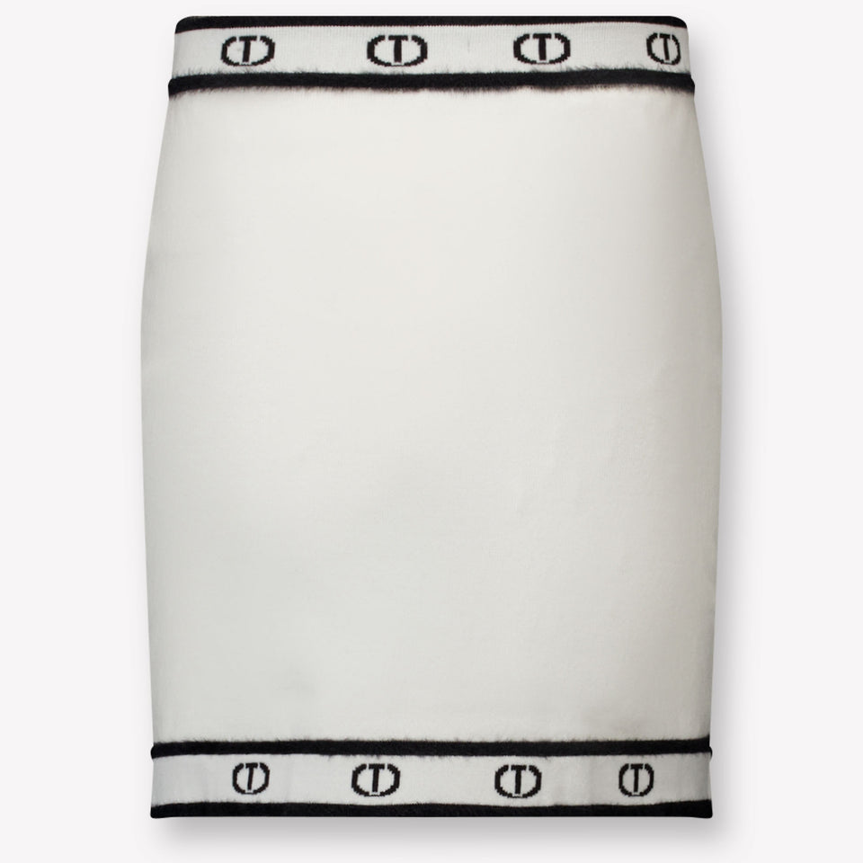 Twinset Kinder Meisjes Rokje In Off White