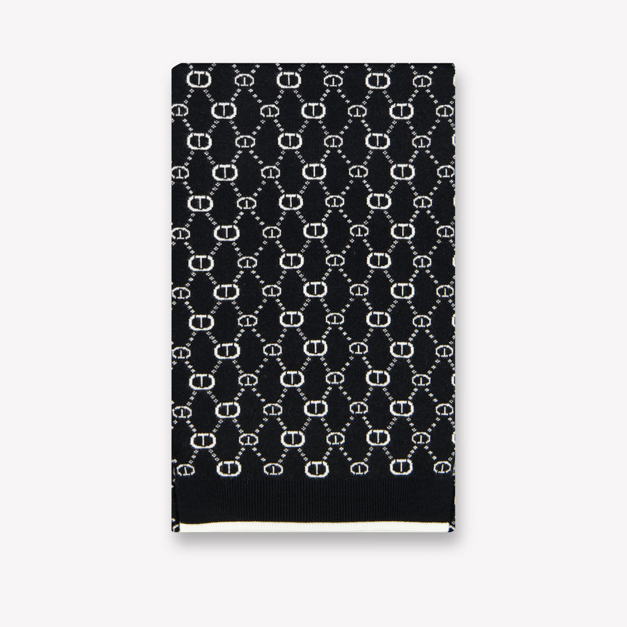 Twset Kids Girls Scarves  Black
