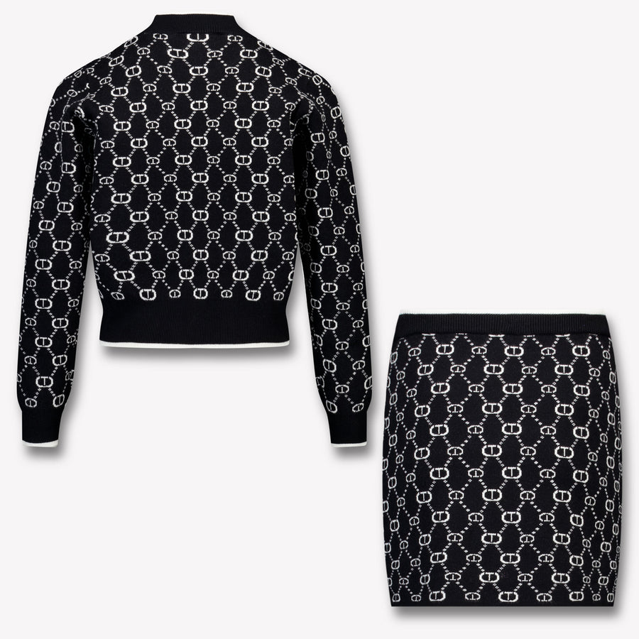 Twset Kids Girls Set  Black
