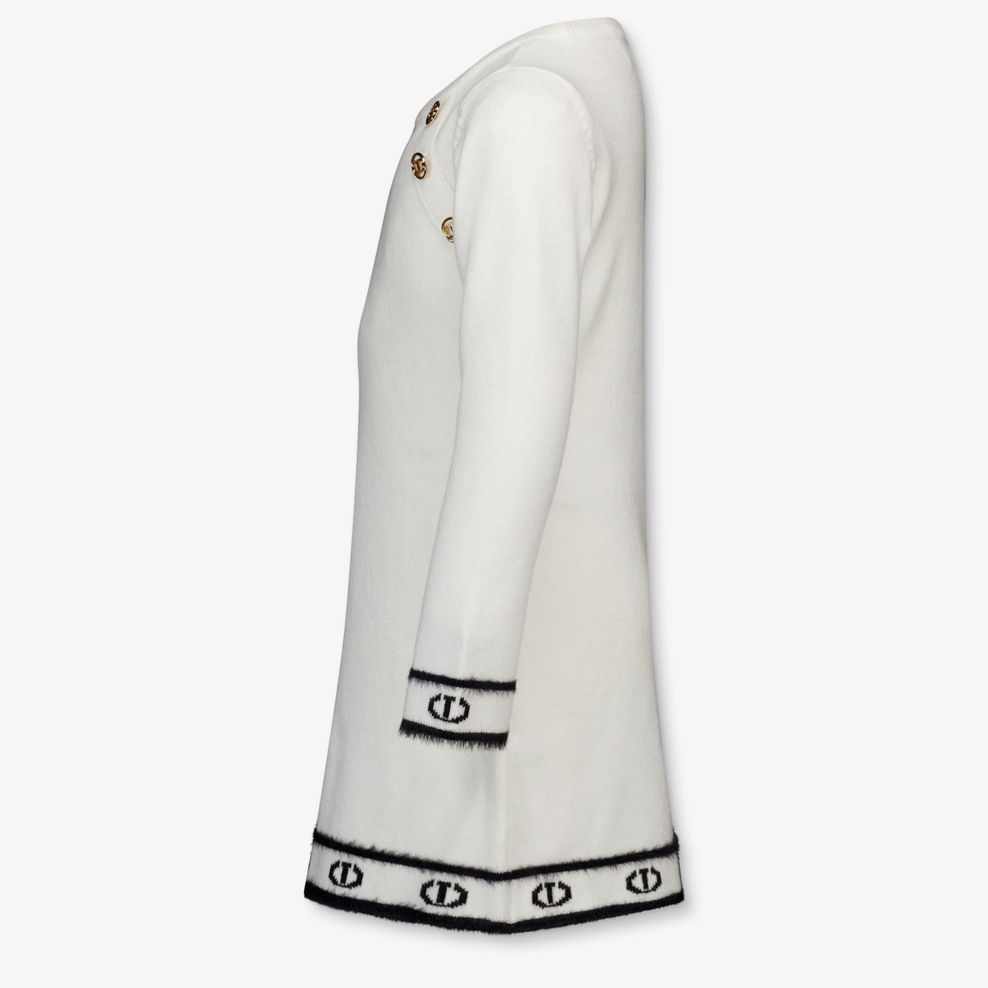 Twinset Kinder Meisjes Jurk In Off White