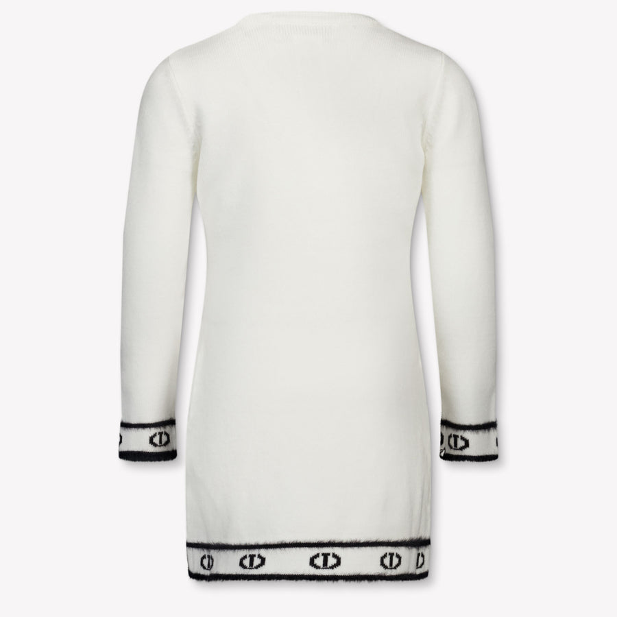 Twset Kids Girls Dress Offwhite