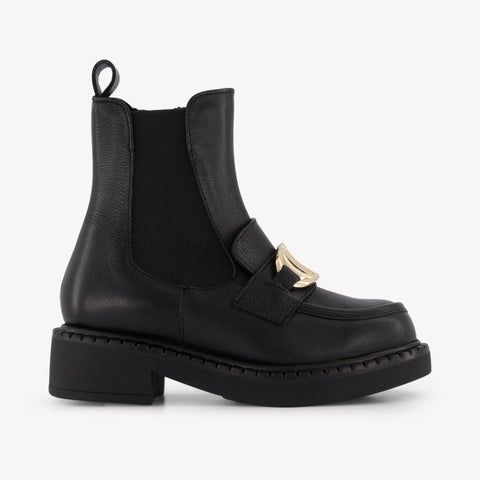 Twin -set Kids Girls Boots in Black