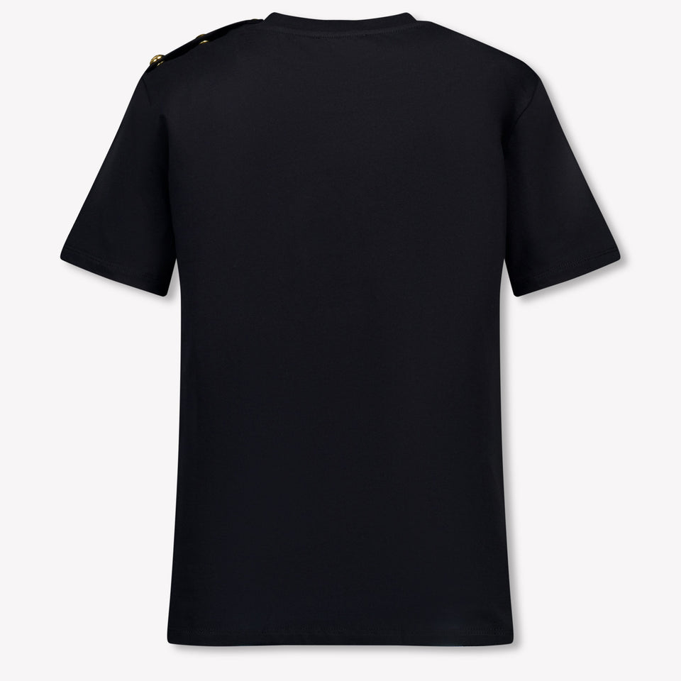 Balma Kids Girls  T-Shirt Black
