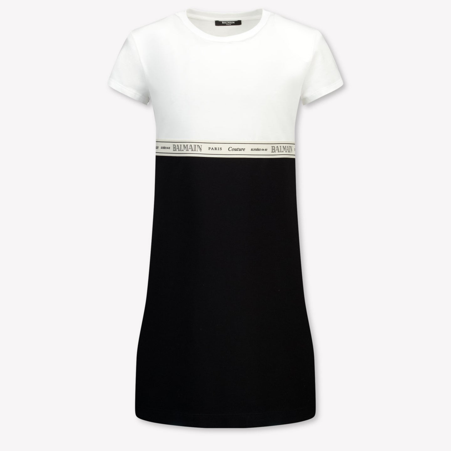 Balmain Kinder Meisjes Jurk In Zwart