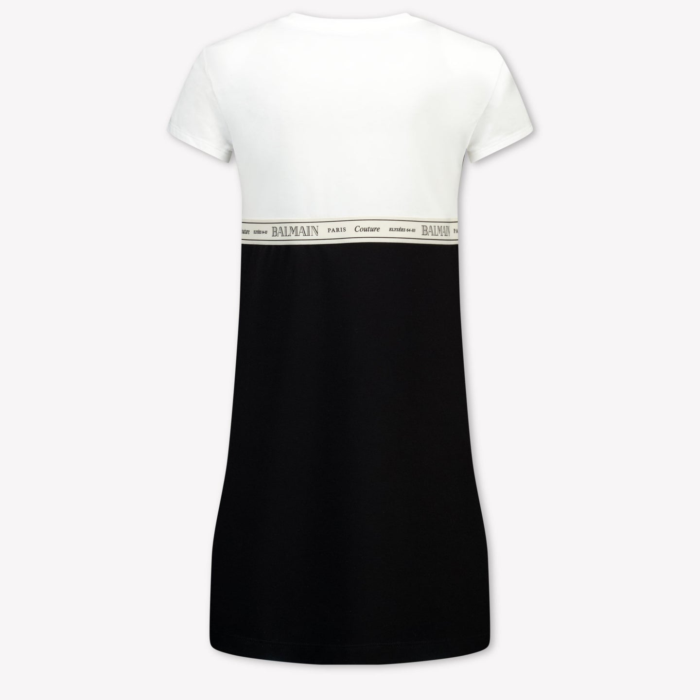 Balmain Kinder Meisjes Jurk In Zwart
