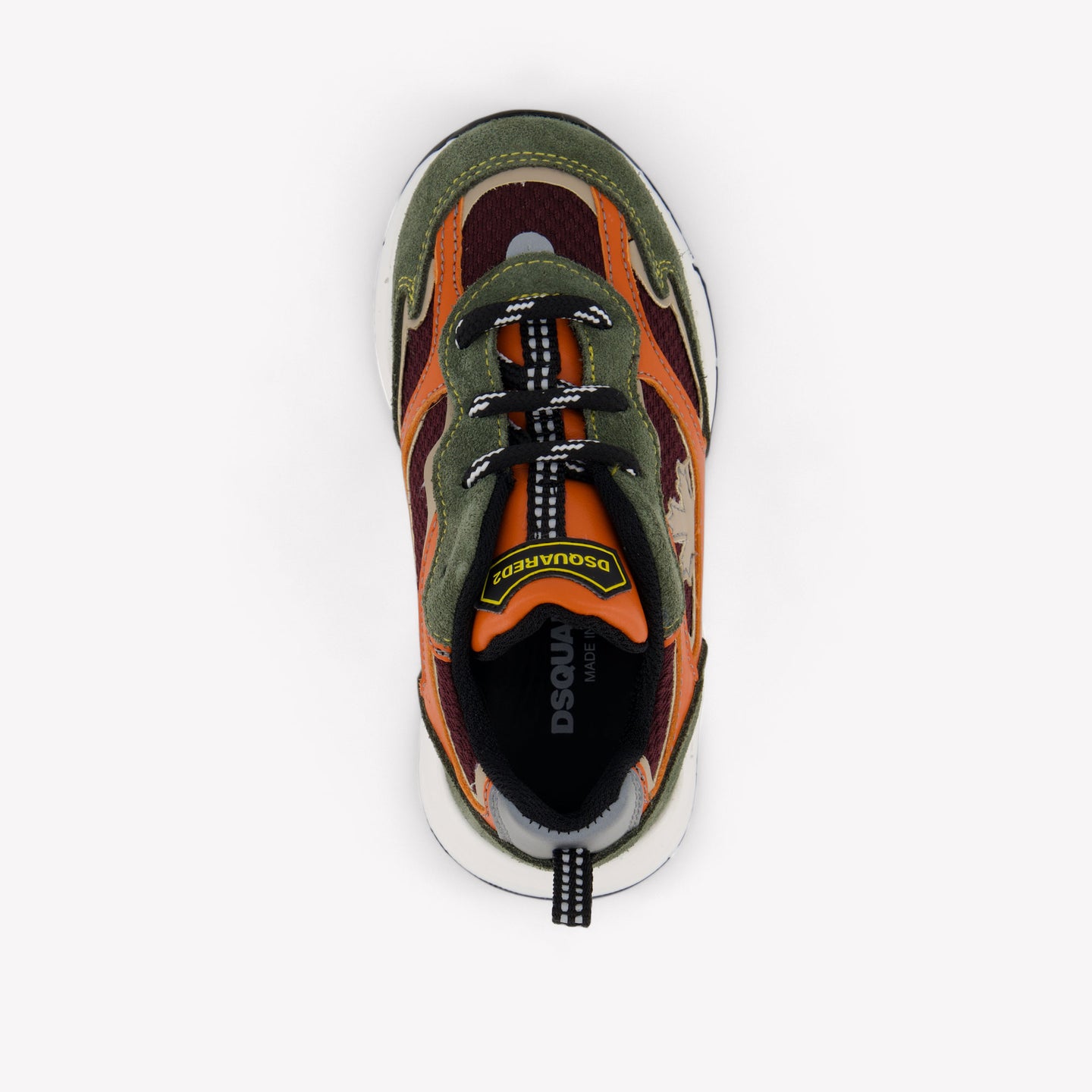 Dsquared2 Unisex Sneakers In Donker Groen