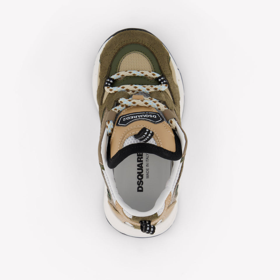 Dsquared2 Unisex Sneakers  Beige