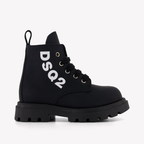 Dsquared2 Unisex Boots  Black