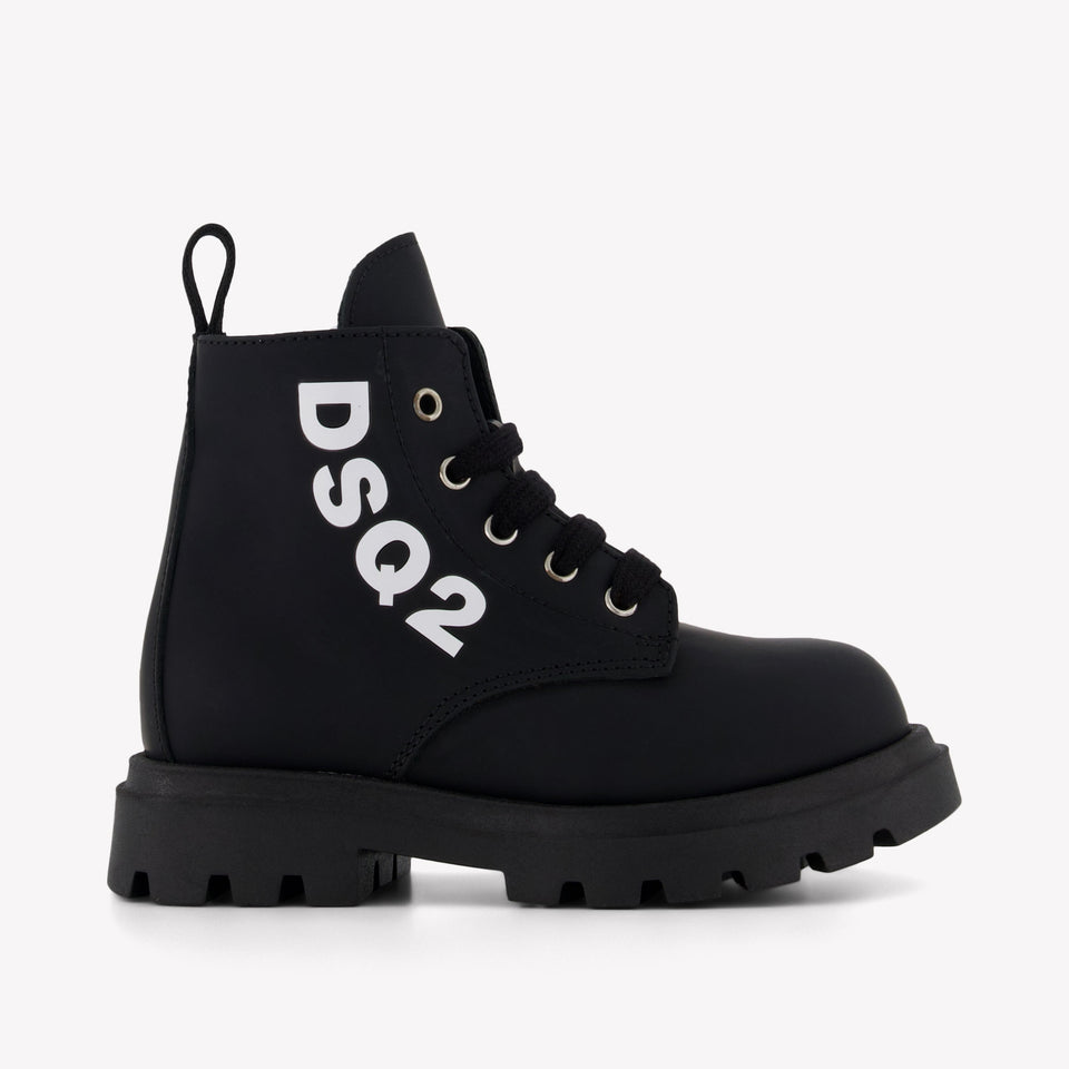 Dsquared2 Unisex Boots  Black