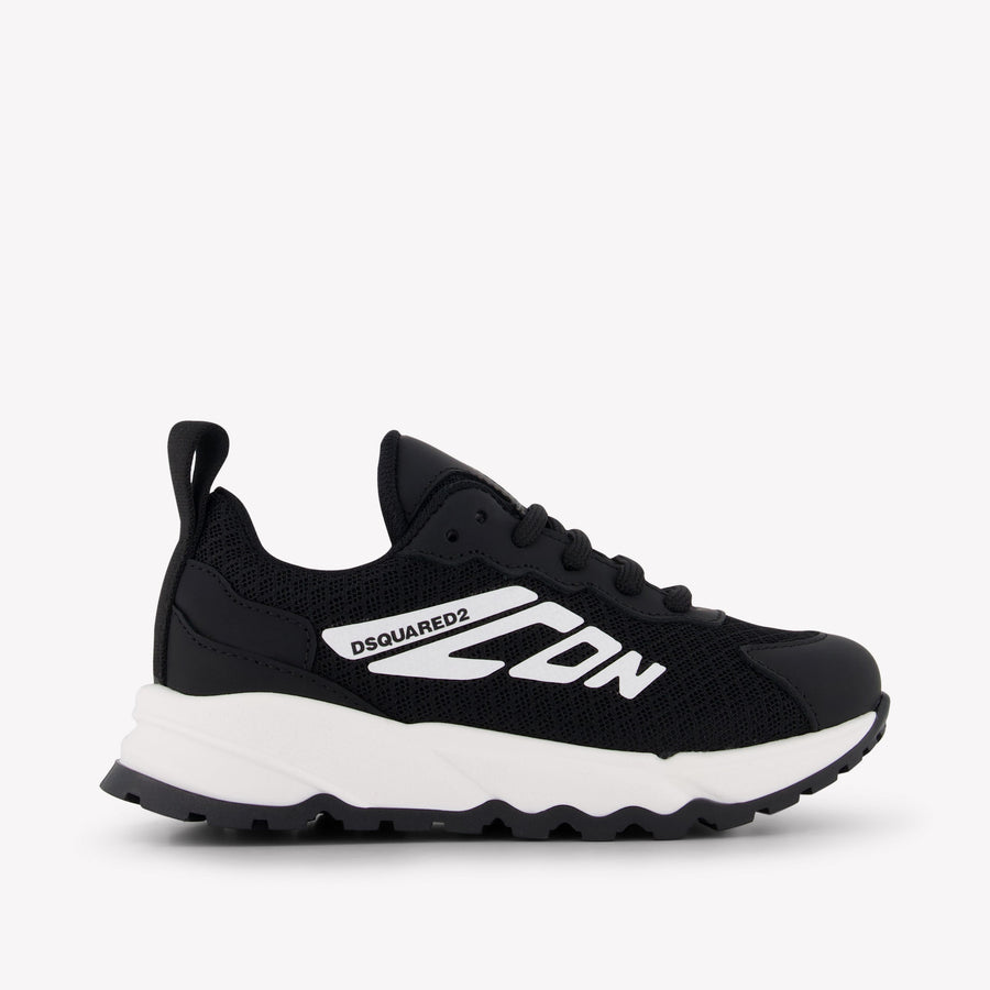 Dsquared2 Unisex Sneakers In Zwart