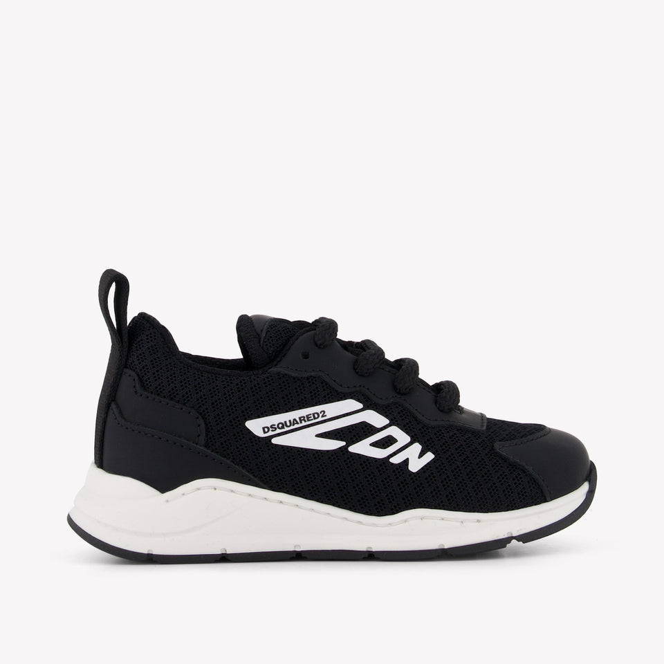Dsquared2 Unisex Sneakers  Black