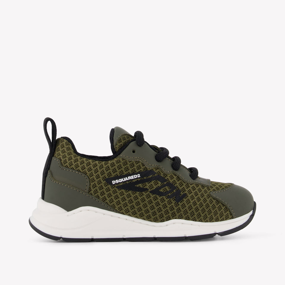 Dsquared2 Unisex Sneakers  Army