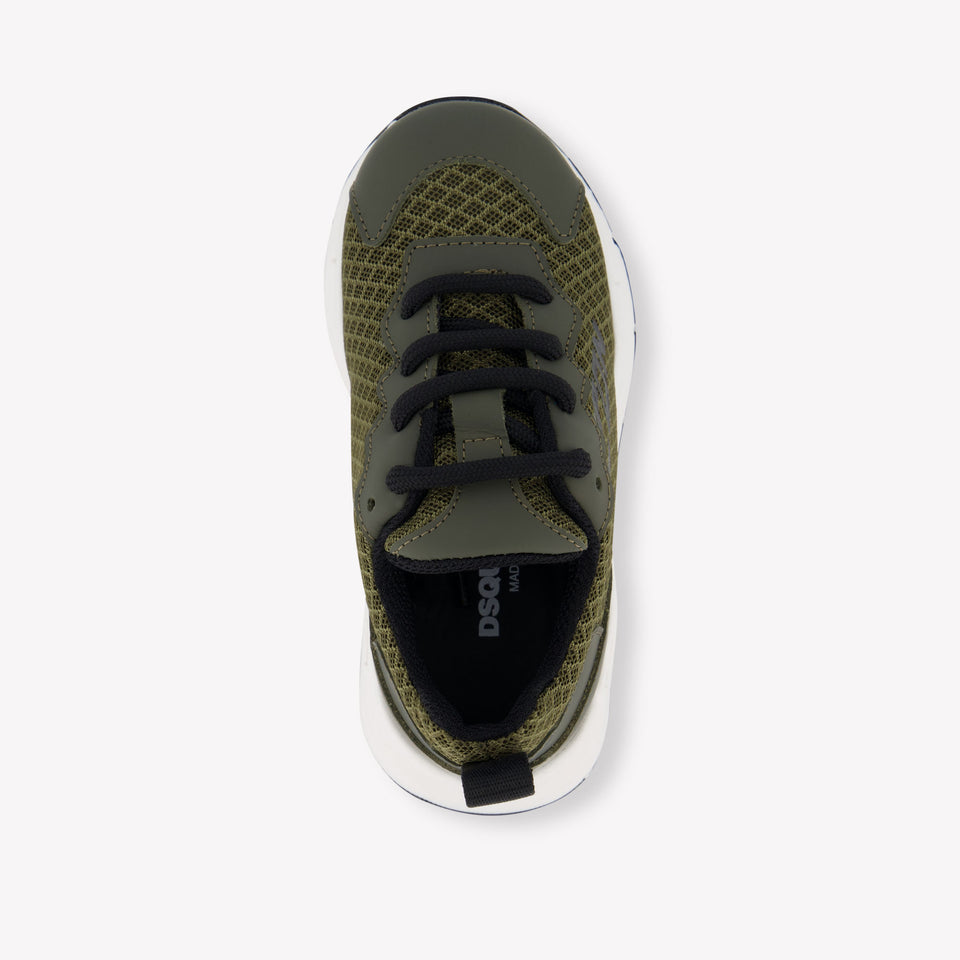 Dsquared2 Unisex Sneakers  Army