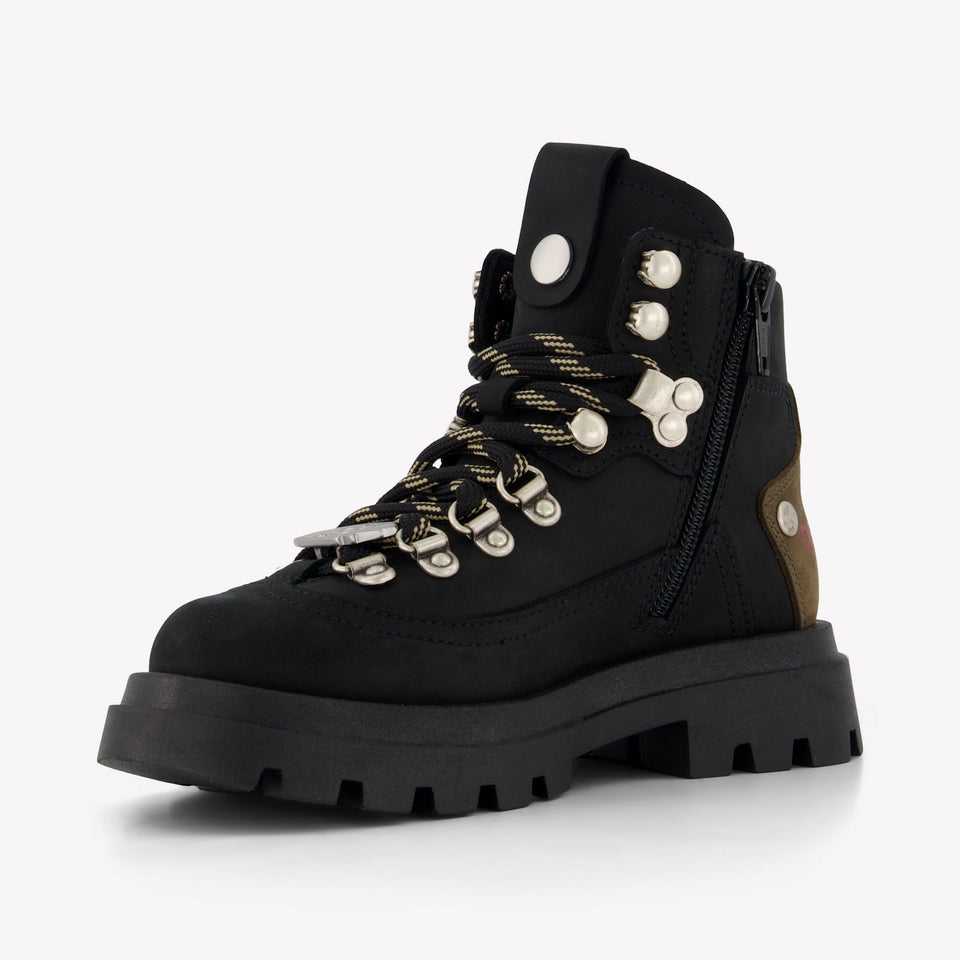 Dsquared2 Unisex Laarzen In Zwart