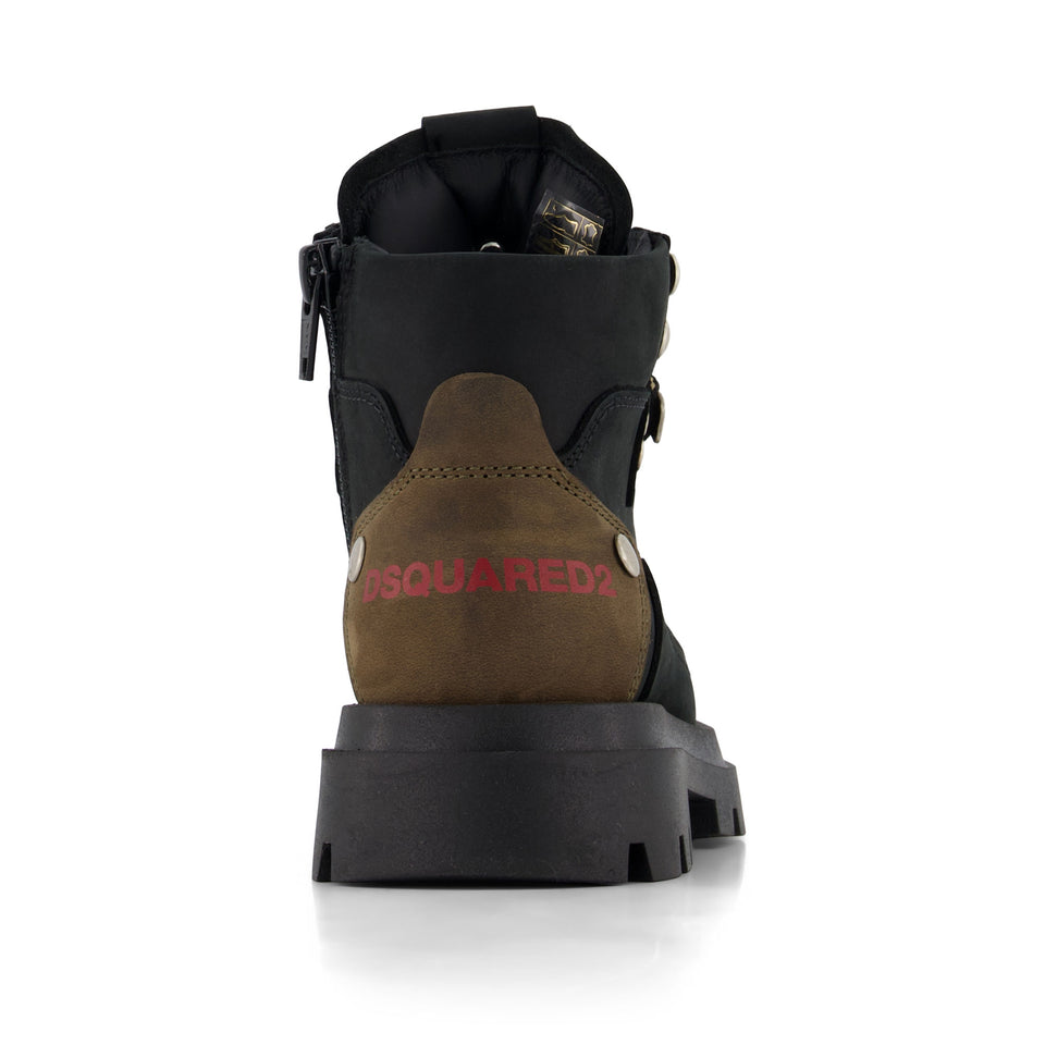 Dsquared2 Unisex Laarzen In Zwart