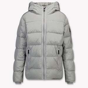 Airforce Kids Boys Winter Jacket  Light Gray