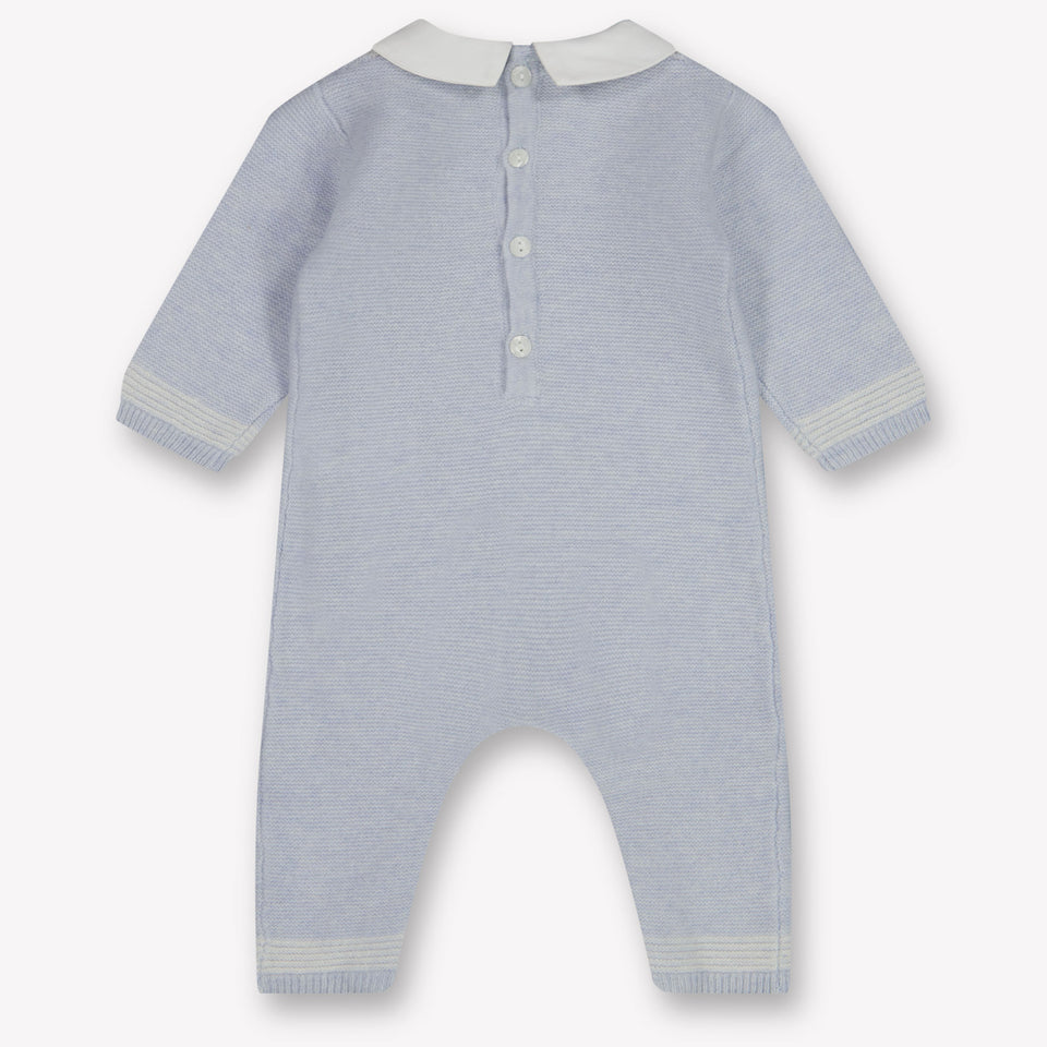 Tarte Et Chocolat Baby Boys Playsuit  Light Blue