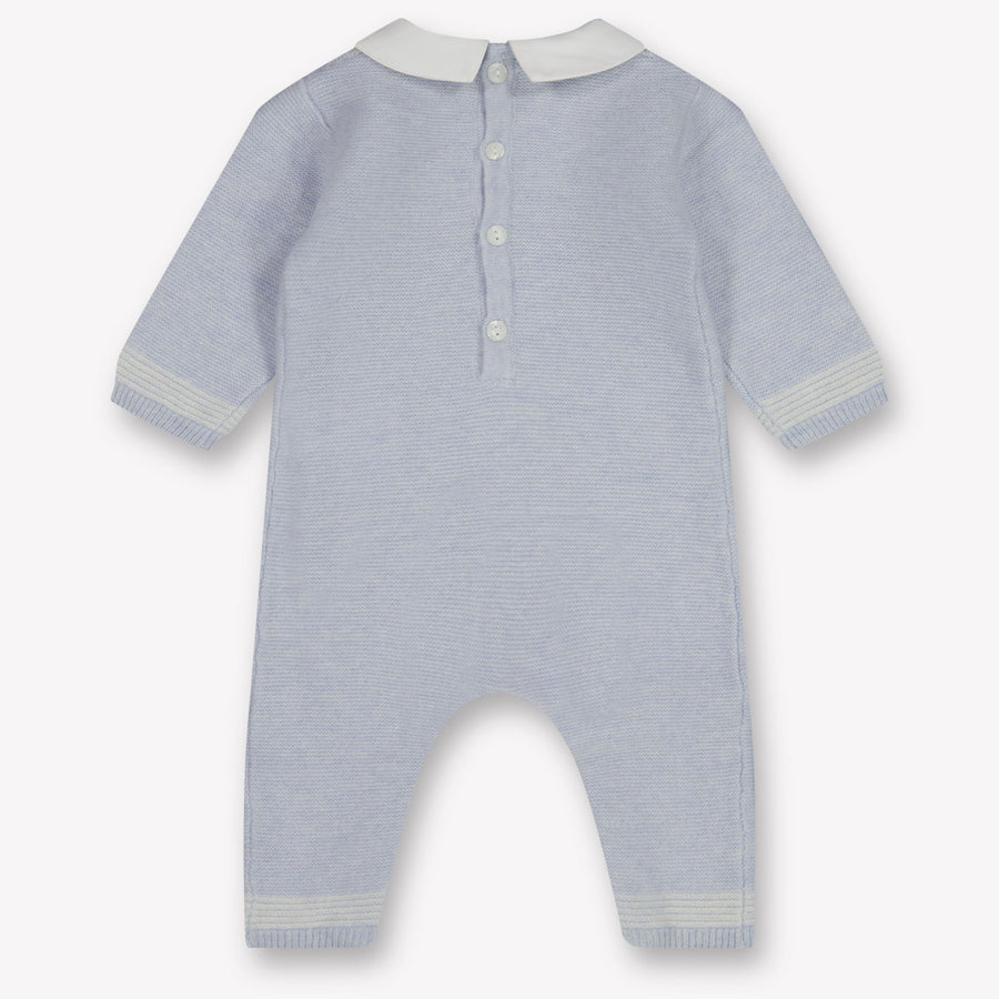 Tarte Et Chocolat Baby Boys Playsuit  Light Blue